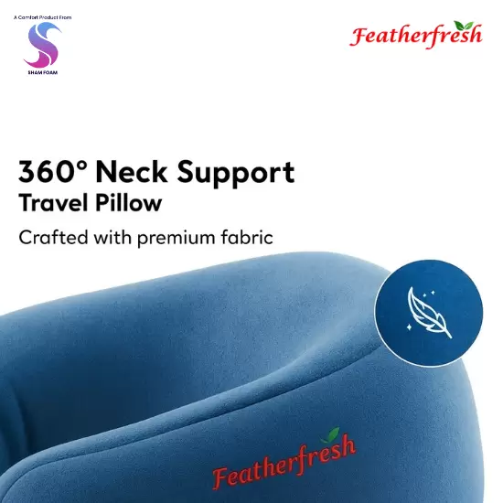 Featherfresh Memory Travel Pillow